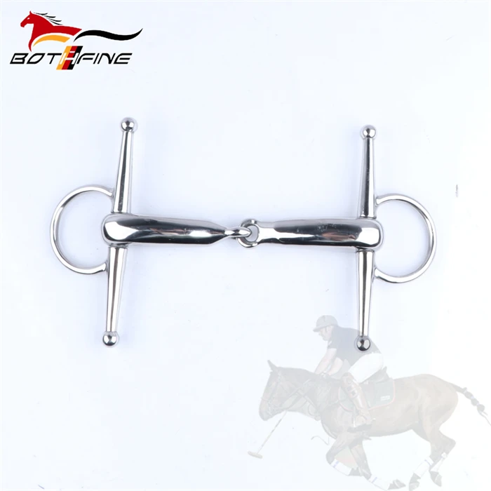 Stainless Steel Full Cheeck Bits With Hollow