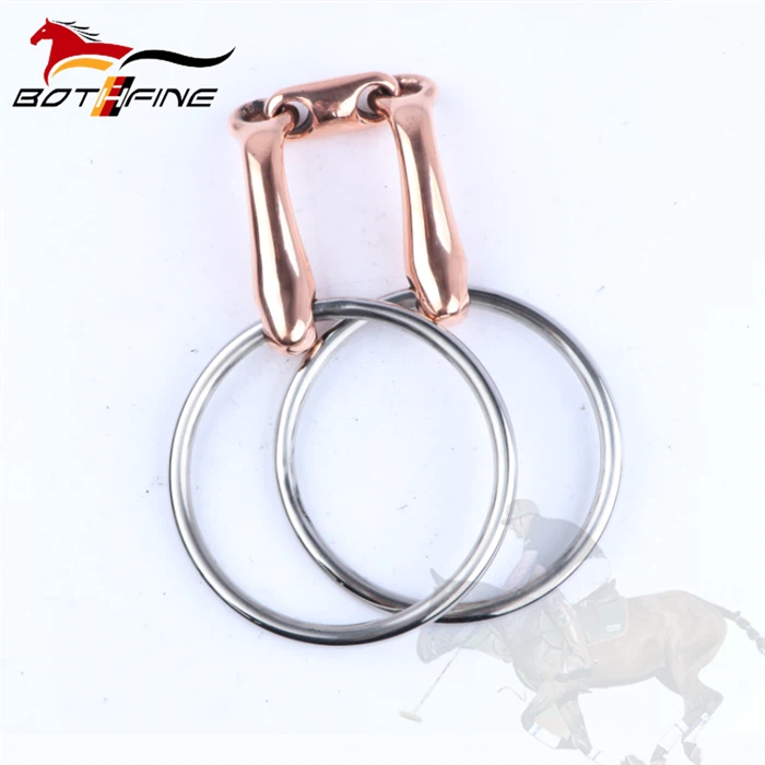 Copper Mouth Oval Link Loose Ring Snaffle Bit supplier