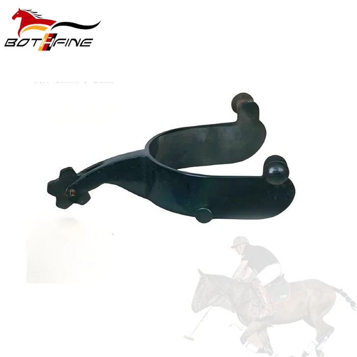 5 Point Rowel Bull Spurs For Rider